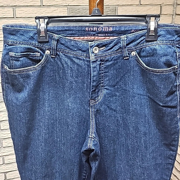 Sonoma Jeans Modern Demi Bootcut Sz 14 Short Like New - Picture 2 of 11